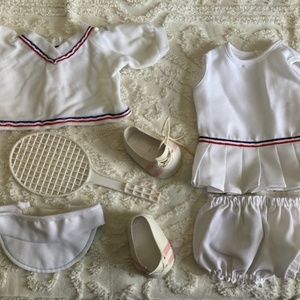 Cabbage Patch Kids girls tennis outfit